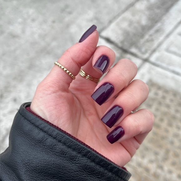 Beaded 10k Gold Stackable Ring - Picture 9 of 12